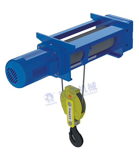 SH固定式鋼絲繩電動葫蘆(滑輪倍率2/1)